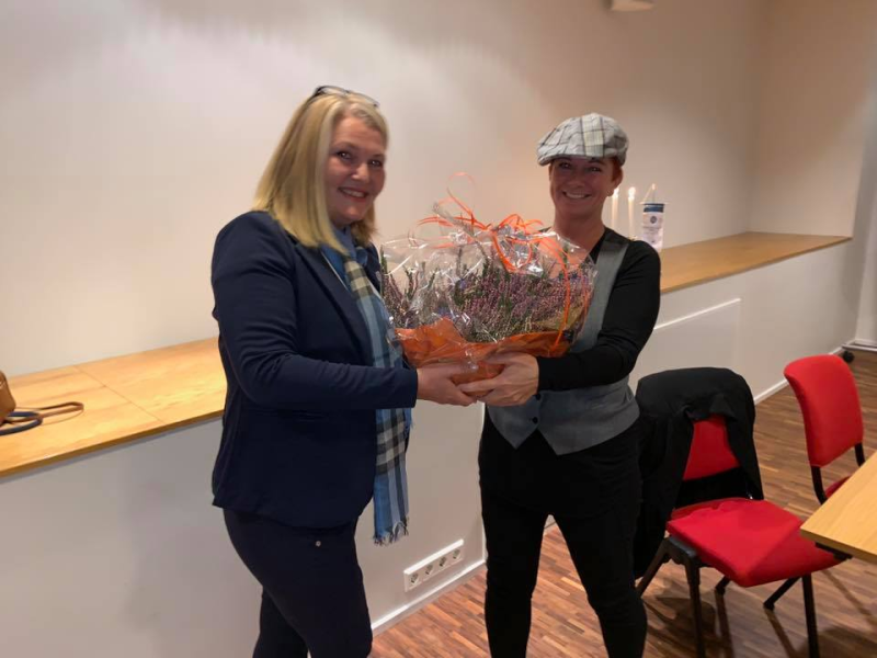 Unni Takseth med gjevande kåseri
