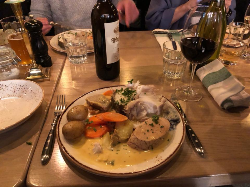 Årets torskemiddag på Folk Spiseri