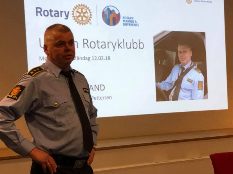 Rikets tilstand med Lensmann Hans-Erik Pettersen