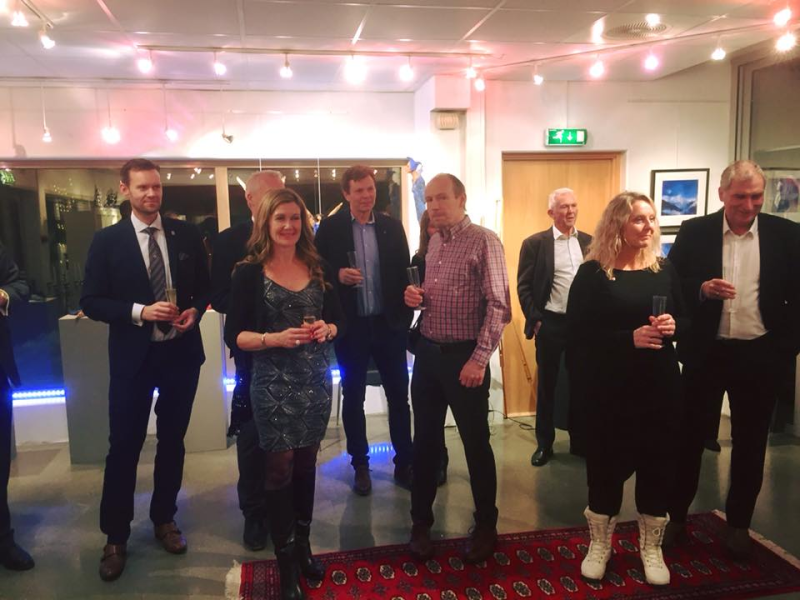 Då har vi feira halvgått løp i Rotary-året 2017/2018