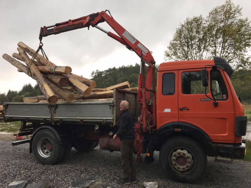 Byggingen er i gang!