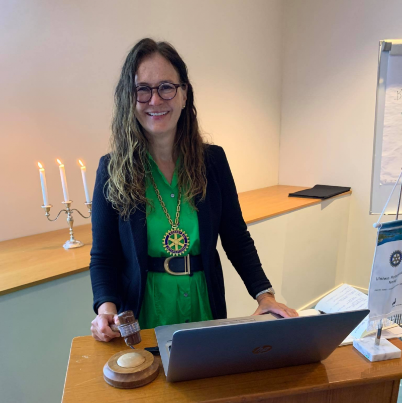 Første møte i Rotaryåret 2020/2021