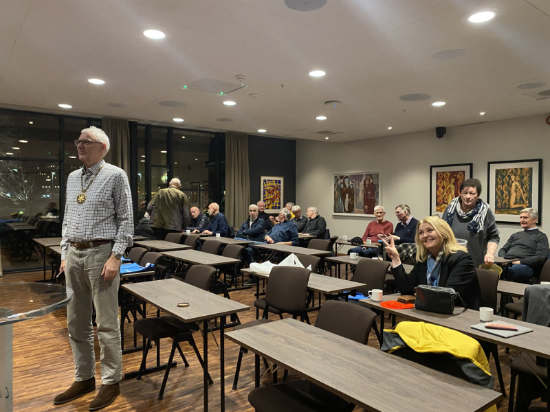 Ulstein Rotary kaffimøte den 11-11-2024