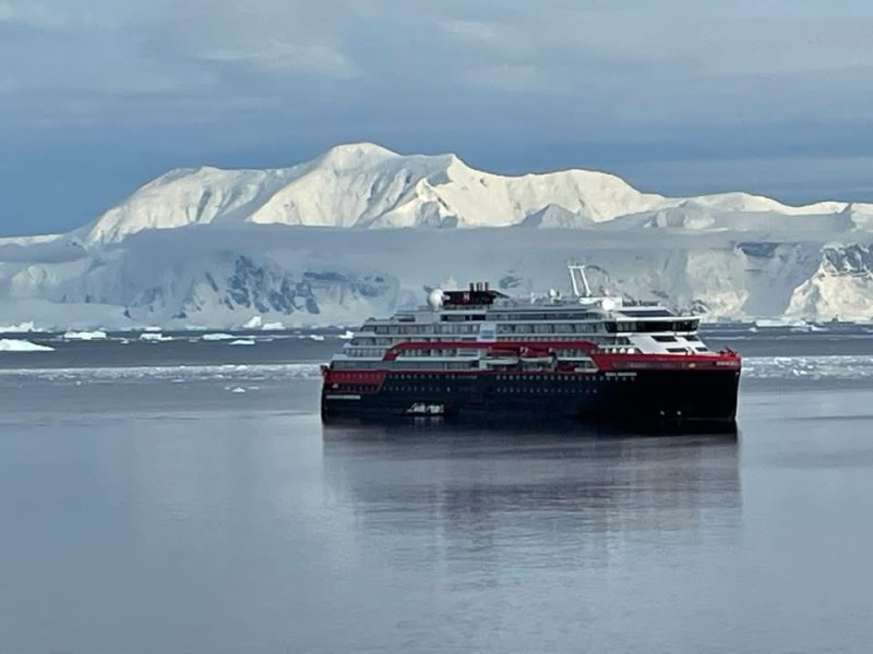 FOREDRAG OM SPENNANDE REISE TIL ANTARKTISK