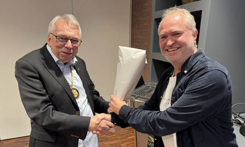 Bedriftspresentasjon ved Glen Bradley frå Rostein AS